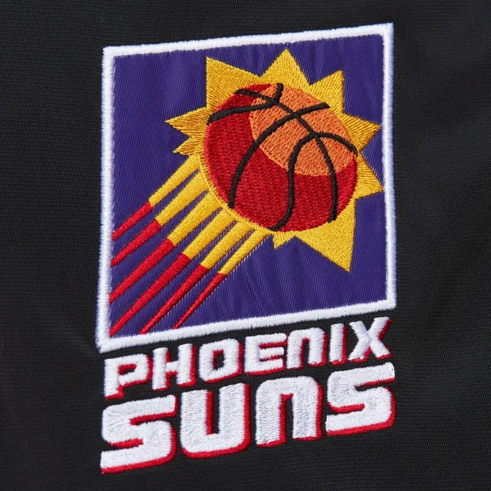 Mitchell and Ness Color Blocked Track Jacket Vintage Logo Phoenix Suns Men Jackets and Outerwear Mitchell and Ness Color Blocked Track Jacket Vintage Logo Phoenix Suns Men Jackets and Outerwear