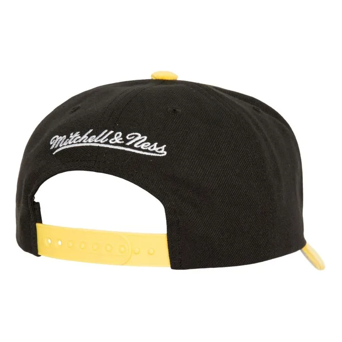Mitchell and Ness Cord Pro Snapback Boston Bruins Men Hats and Headwear Mitchell and Ness Cord Pro Snapback Boston Bruins Men Hats and Headwear