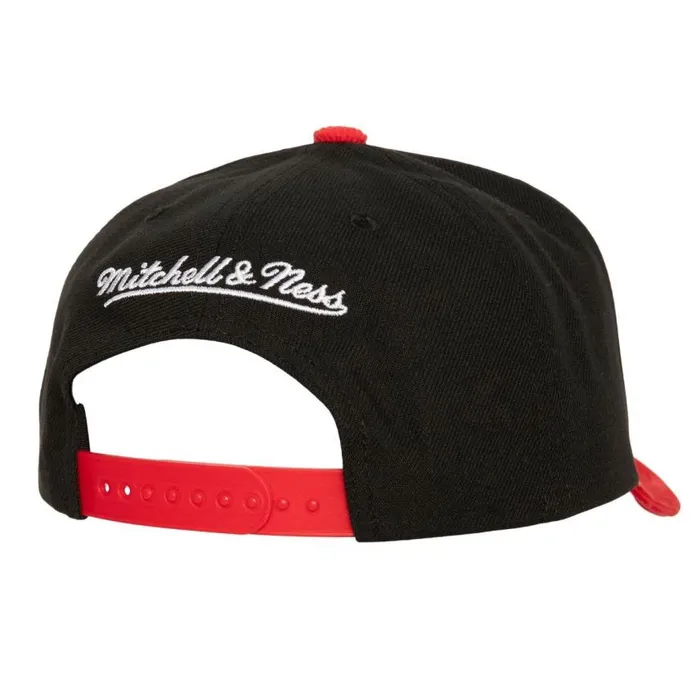 Mitchell and Ness Cord Pro Snapback Chicago Bulls Men Hats and Headwear Mitchell and Ness Cord Pro Snapback Chicago Bulls Men Hats and Headwear