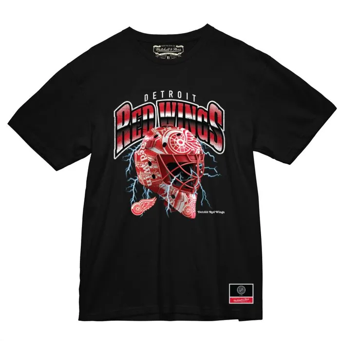 Mitchell and Ness Crease Lightning Tee Detroit Red Wings Men TShirts and Tops Mitchell and Ness Crease Lightning Tee Detroit Red Wings Men TShirts and Tops