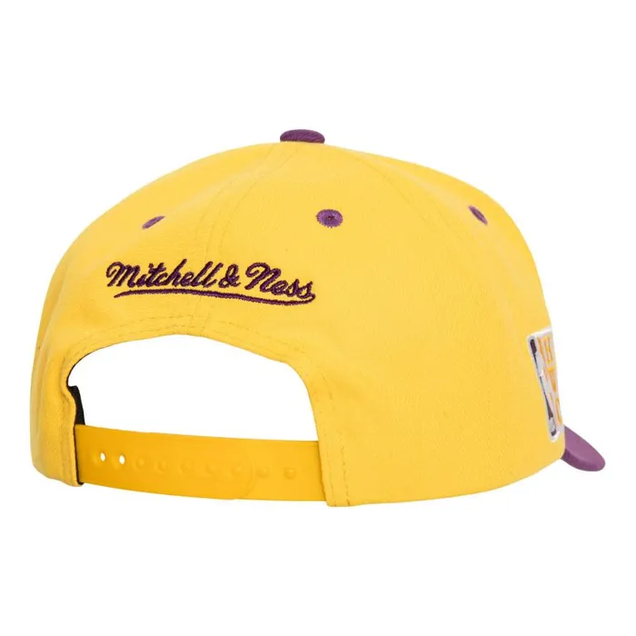 Mitchell and Ness Crown Jewels Pro Snapback HWC Los Angeles Lakers Men Hats and Headwear Mitchell and Ness Crown Jewels Pro Snapback HWC Los Angeles Lakers Men Hats and Headwear
