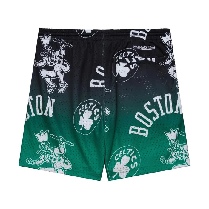 Mitchell and Ness Destination Leisure Camp Shorts Boston Celtics Men Shorts Mitchell and Ness Destination Leisure Camp Shorts Boston Celtics Men Shorts