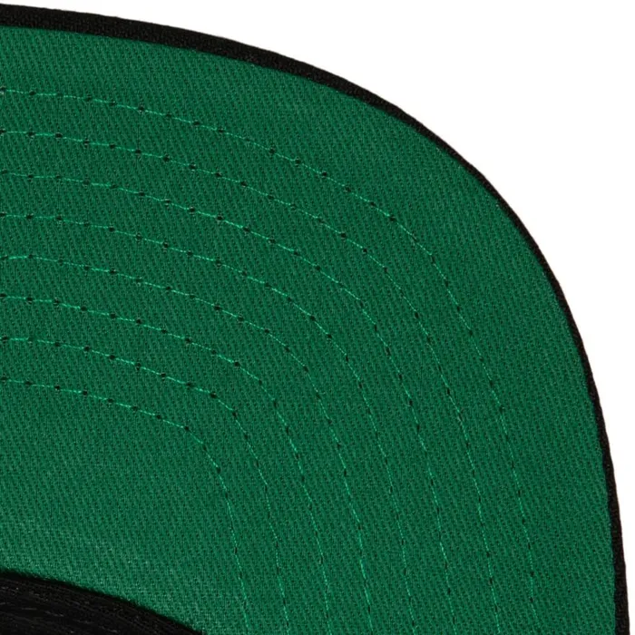 Mitchell and Ness Double Trouble Snapback Boston Celtics Men Hats and Headwear Mitchell and Ness Double Trouble Snapback Boston Celtics Men Hats and Headwear