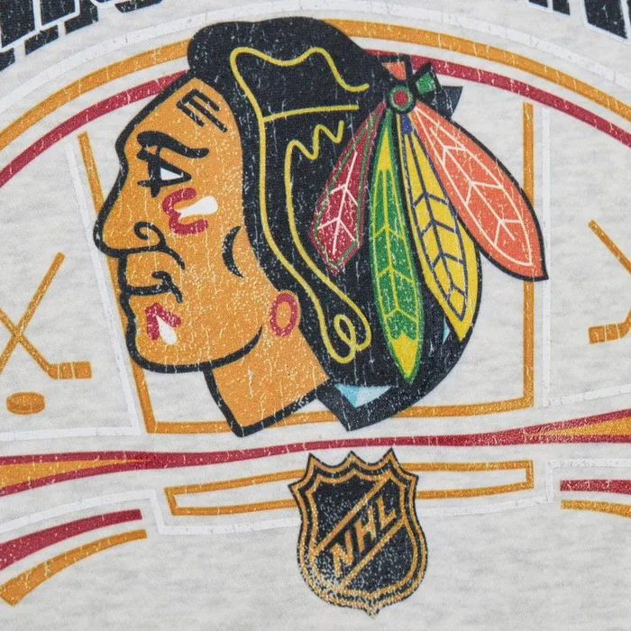 Mitchell and Ness Easy Cool Crewneck Sweatshirt Chicago Blackhawks Men Hoodies and Sweatshirts Mitchell and Ness Easy Cool Crewneck Sweatshirt Chicago Blackhawks Men Hoodies and Sweatshirts