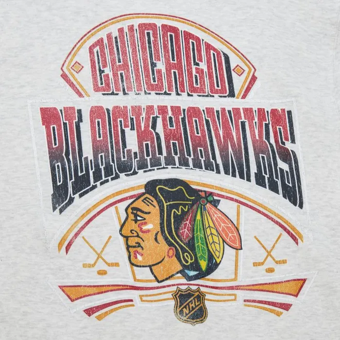 Mitchell and Ness Easy Cool Crewneck Sweatshirt Chicago Blackhawks Men Hoodies and Sweatshirts Mitchell and Ness Easy Cool Crewneck Sweatshirt Chicago Blackhawks Men Hoodies and Sweatshirts