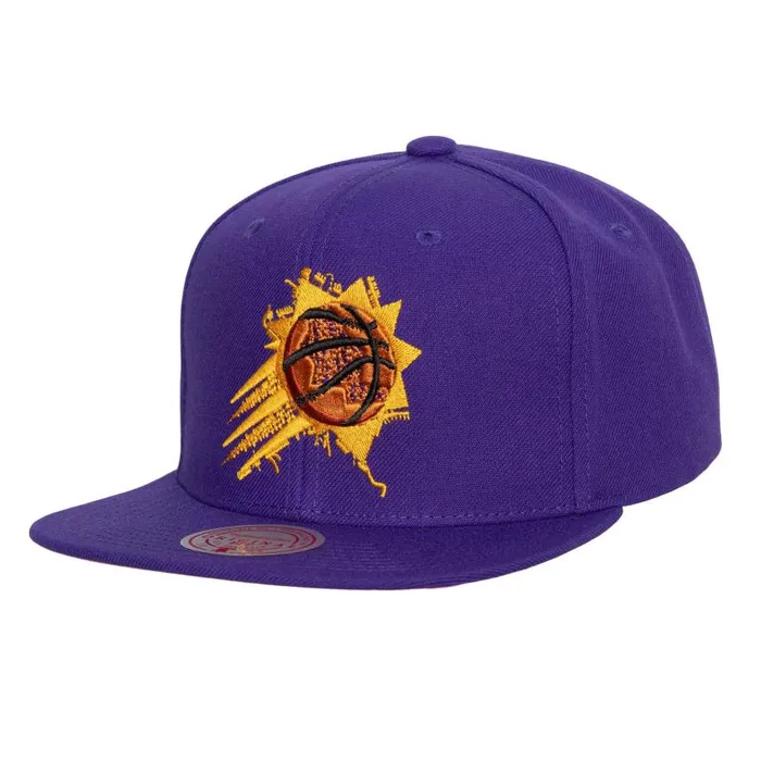 Mitchell and Ness Embroidery Glitch Snapback Phoenix Suns Men Hats and Headwear Mitchell and Ness Embroidery Glitch Snapback Phoenix Suns Men Hats and Headwear