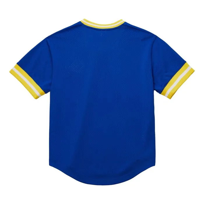 Mitchell and Ness Fashion Mesh VNeck Vintage Logo Golden State Warriors Men TShirts and Tops Mitchell and Ness Fashion Mesh VNeck Vintage Logo Golden State Warriors Men TShirts and Tops