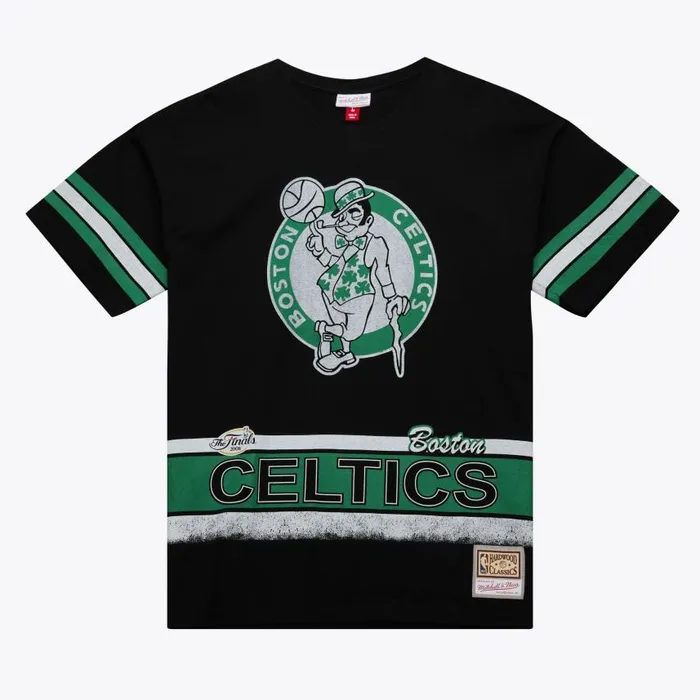 Mitchell and Ness Fashion Oversized SS Tee Vintage Logo Boston Celtics Men TShirts and Tops Mitchell and Ness Fashion Oversized SS Tee Vintage Logo Boston Celtics Men TShirts and Tops