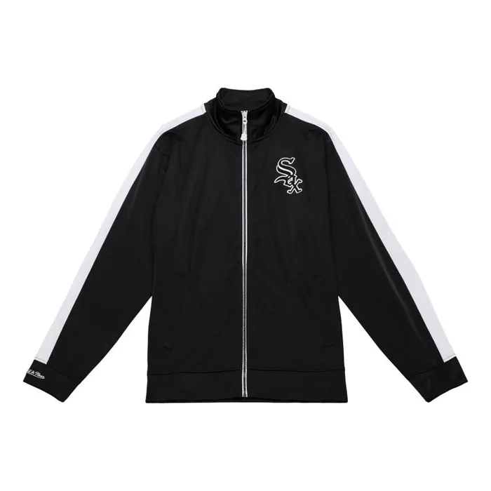 Mitchell and Ness Flashback Track Jacket Chicago White Sox Men Jackets and Outerwear Mitchell and Ness Flashback Track Jacket Chicago White Sox Men Jackets and Outerwear