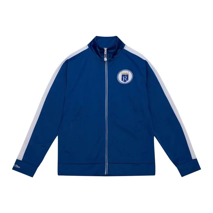 Mitchell and Ness Flashback Track Jacket Kansas City Royals Men Jackets and Outerwear Mitchell and Ness Flashback Track Jacket Kansas City Royals Men Jackets and Outerwear