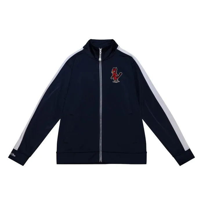 Mitchell and Ness Flashback Track Jacket St Louis Cardinals Men Jackets and Outerwear Mitchell and Ness Flashback Track Jacket St Louis Cardinals Men Jackets and Outerwear