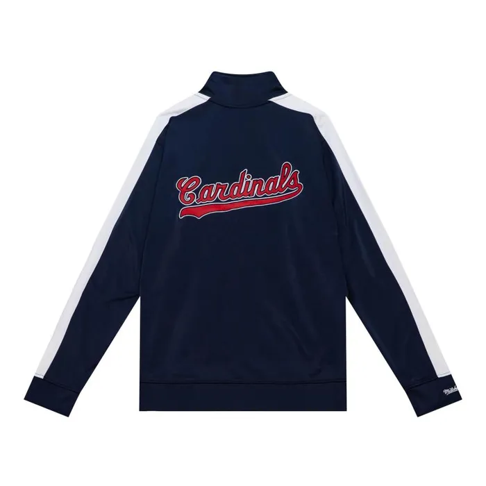 Mitchell and Ness Flashback Track Jacket St Louis Cardinals Men Jackets and Outerwear Mitchell and Ness Flashback Track Jacket St Louis Cardinals Men Jackets and Outerwear