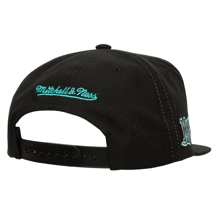 Mitchell and Ness Full Frontal Snapback Coop Florida Marlins Men Hats and Headwear Mitchell and Ness Full Frontal Snapback Coop Florida Marlins Men Hats and Headwear