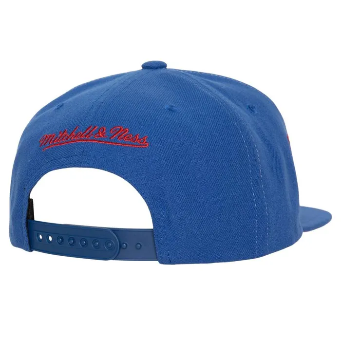 Mitchell and Ness Full Frontal Snapback HWC Philadelphia 76ers Men Hats and Headwear Mitchell and Ness Full Frontal Snapback HWC Philadelphia 76ers Men Hats and Headwear