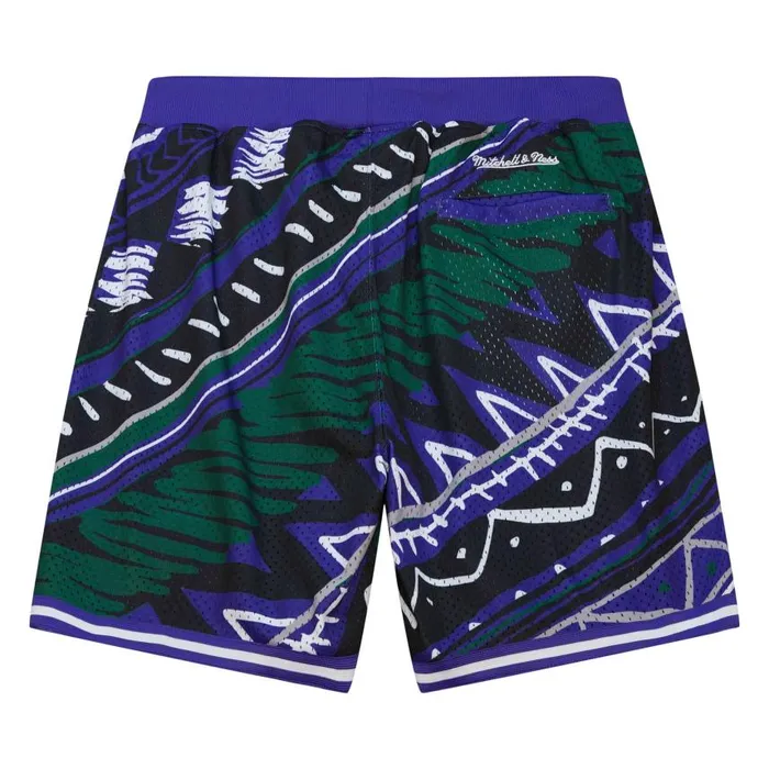 Mitchell and Ness Game Day Pattern Short Milwaukee Bucks Men Shorts Mitchell and Ness Game Day Pattern Short Milwaukee Bucks Men Shorts
