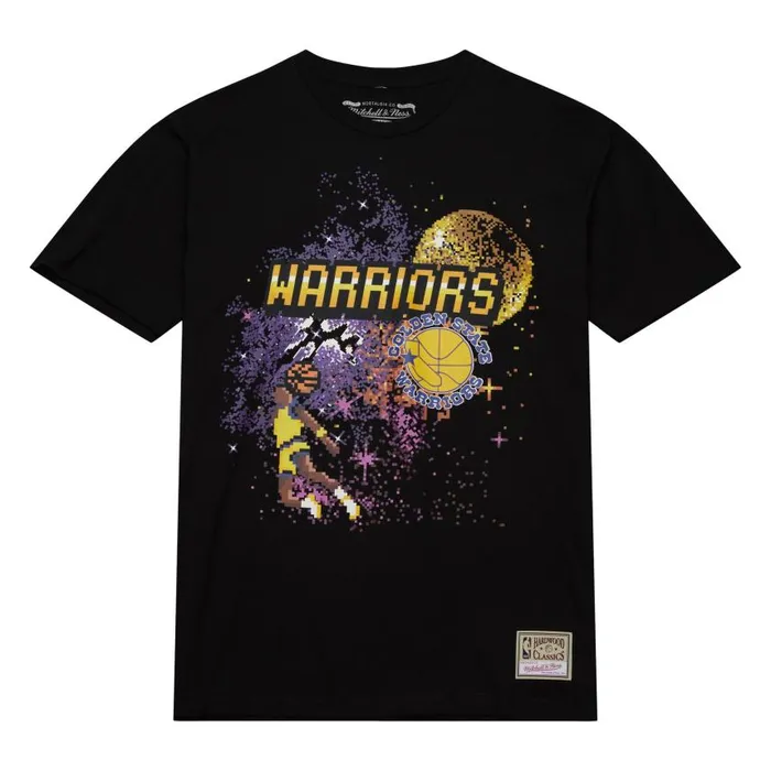 Mitchell and Ness Gameverse Tee Golden State Warriors Men TShirts and Tops