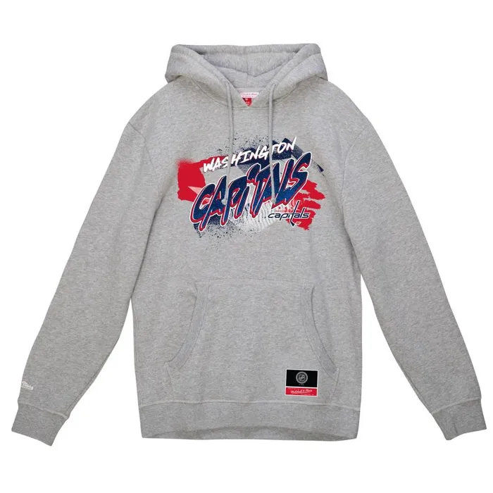 Mitchell and Ness Graff Hoodie Washington Capitals Men Hoodies and Sweatshirts Mitchell and Ness Graff Hoodie Washington Capitals Men Hoodies and Sweatshirts