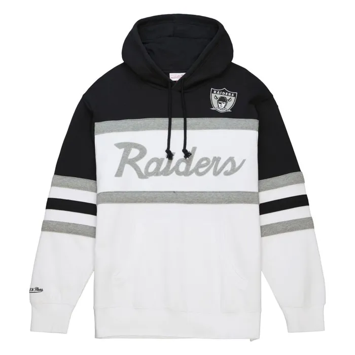 Mitchell and Ness Head Coach Hoodie Oakland Raiders Men Hoodies and Sweatshirts Mitchell and Ness Head Coach Hoodie Oakland Raiders Men Hoodies and Sweatshirts