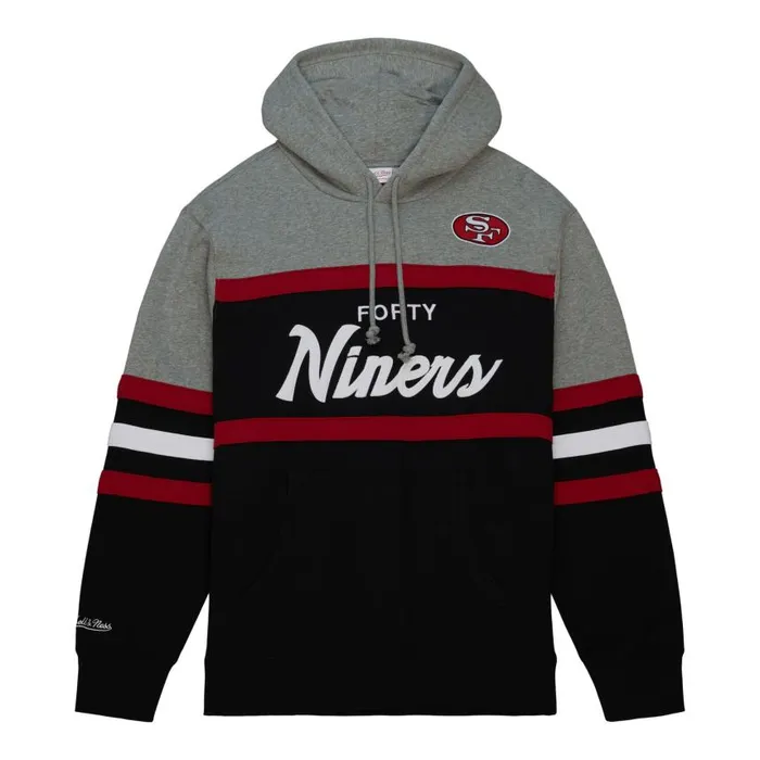 Mitchell and Ness Head Coach Hoodie San Francisco 49ers Men Hoodies and Sweatshirts Mitchell and Ness Head Coach Hoodie San Francisco 49ers Men Hoodies and Sweatshirts
