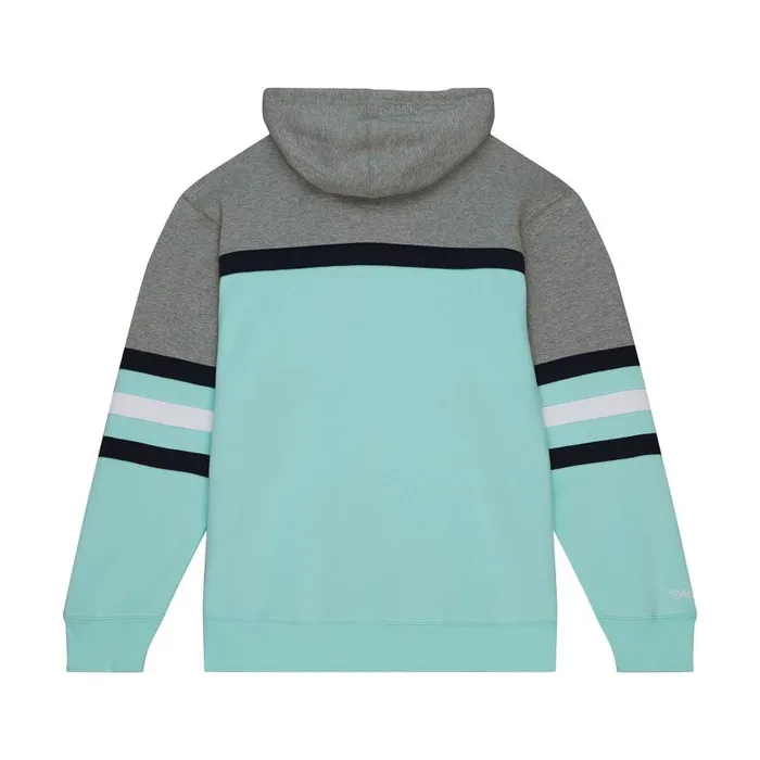Mitchell and Ness Head Coach Hoodie Seattle Kraken Men Hoodies and Sweatshirts Mitchell and Ness Head Coach Hoodie Seattle Kraken Men Hoodies and Sweatshirts