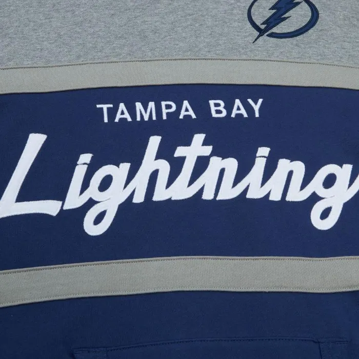 Mitchell and Ness Head Coach Hoodie Tampa Bay Lightning Men Hoodies and Sweatshirts Mitchell and Ness Head Coach Hoodie Tampa Bay Lightning Men Hoodies and Sweatshirts