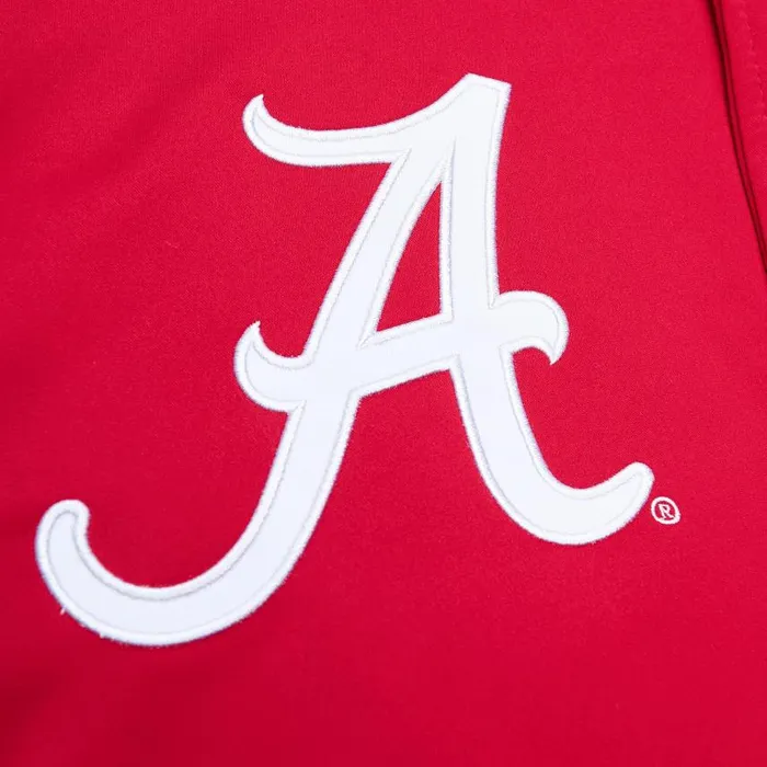 Mitchell and Ness Heavyweight Satin Jacket University Of Alabama Men Jackets and Outerwear Mitchell and Ness Heavyweight Satin Jacket University Of Alabama Men Jackets and Outerwear