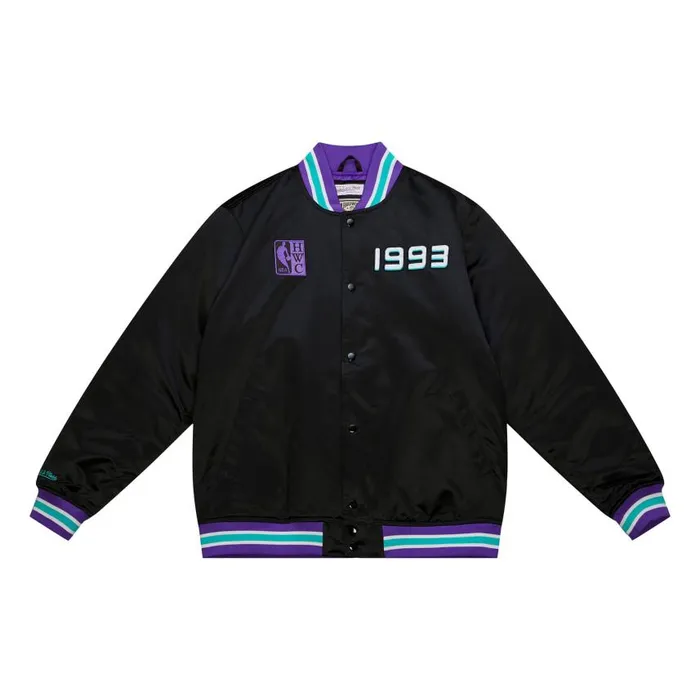 Mitchell and Ness Heavyweight Satin Jacket Update All Star 1993 Men Jackets and Outerwear Mitchell and Ness Heavyweight Satin Jacket Update All Star 1993 Men Jackets and Outerwear