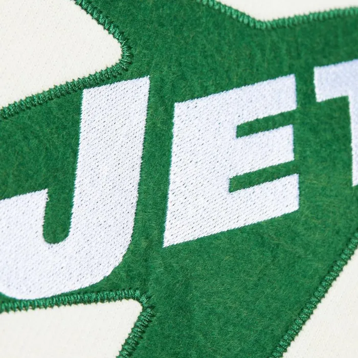 Mitchell and Ness Heritage Fleece Hoodie Vintage Logo New York Jets Men Hoodies and Sweatshirts Mitchell and Ness Heritage Fleece Hoodie Vintage Logo New York Jets Men Hoodies and Sweatshirts