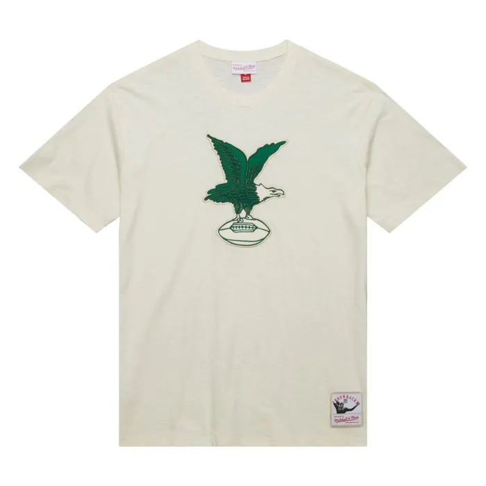 Mitchell and Ness Heritage SS Slub Tee Vintage Logo Philadelphia Eagles Men TShirts and Tops Mitchell and Ness Heritage SS Slub Tee Vintage Logo Philadelphia Eagles Men TShirts and Tops