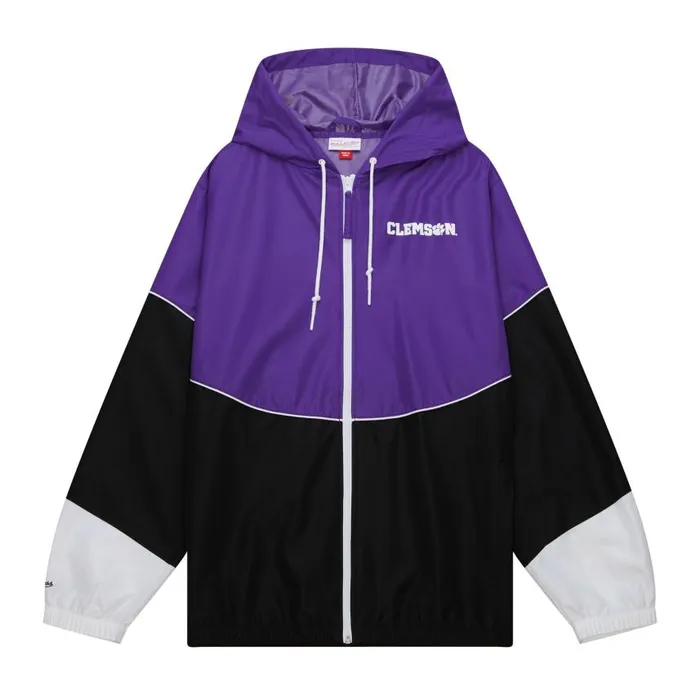Mitchell and Ness Home Team Lightweight Windbreaker Clemson University Men Jackets and Outerwear Mitchell and Ness Home Team Lightweight Windbreaker Clemson University Men Jackets and Outerwear