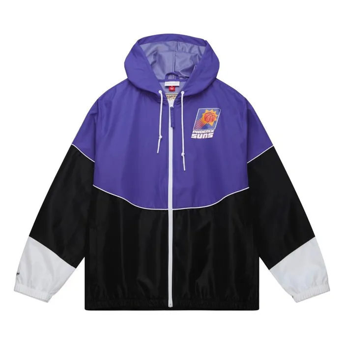 Mitchell and Ness Home Team Lightweight Windbreaker Phoenix Suns Men Jackets and Outerwear Mitchell and Ness Home Team Lightweight Windbreaker Phoenix Suns Men Jackets and Outerwear