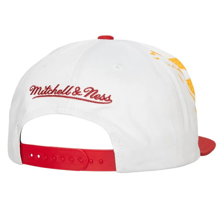 Mitchell and Ness Hot Fire Snapback HWC Miami Heat Men Hats and Headwear Mitchell and Ness Hot Fire Snapback HWC Miami Heat Men Hats and Headwear