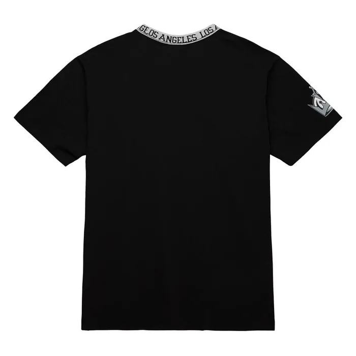 Mitchell and Ness Jacquard Ringer SS Tee Current Logo Los Angeles Kings Men TShirts and Tops Mitchell and Ness Jacquard Ringer SS Tee Current Logo Los Angeles Kings Men TShirts and Tops