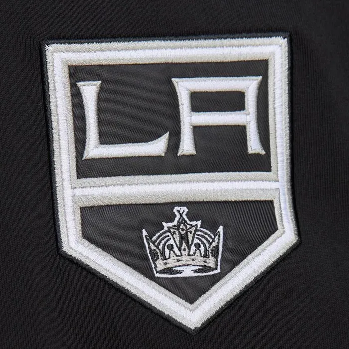 Mitchell and Ness Jacquard Ringer SS Tee Current Logo Los Angeles Kings Men TShirts and Tops Mitchell and Ness Jacquard Ringer SS Tee Current Logo Los Angeles Kings Men TShirts and Tops