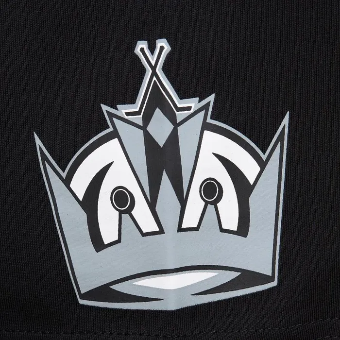 Mitchell and Ness Jacquard Ringer SS Tee Current Logo Los Angeles Kings Men TShirts and Tops Mitchell and Ness Jacquard Ringer SS Tee Current Logo Los Angeles Kings Men TShirts and Tops