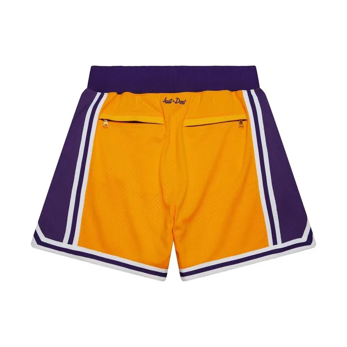 Mitchell and Ness Just Don 7 Inch Shorts Los Angeles Lakers Men Shorts Mitchell and Ness Just Don 7 Inch Shorts Los Angeles Lakers Men Shorts