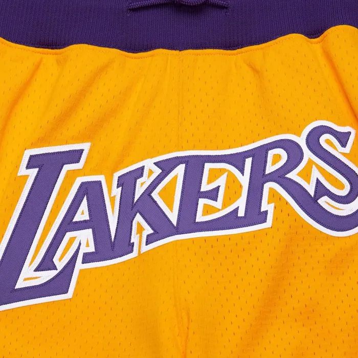 Mitchell and Ness Just Don 7 Inch Shorts Los Angeles Lakers Men Shorts Mitchell and Ness Just Don 7 Inch Shorts Los Angeles Lakers Men Shorts