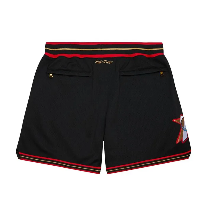 Mitchell and Ness Just Don 7 Inch Shorts Philadelphia 76ers Men Shorts Mitchell and Ness Just Don 7 Inch Shorts Philadelphia 76ers Men Shorts