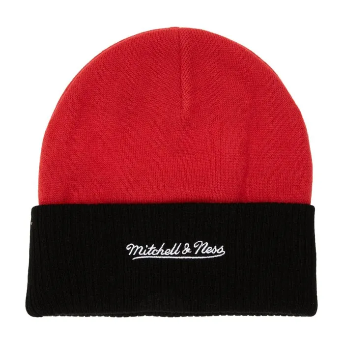 Mitchell and Ness Just Don Cashmere Knit HWC Chicago Bulls Men Hats and Headwear Mitchell and Ness Just Don Cashmere Knit HWC Chicago Bulls Men Hats and Headwear