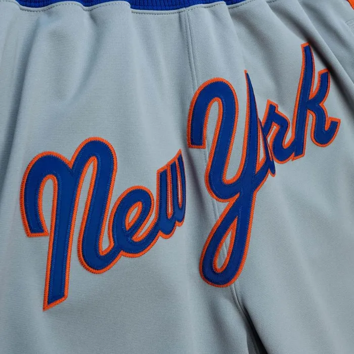 Mitchell and Ness Just Don Cooperstown Shorts New York Mets Men Shorts Mitchell and Ness Just Don Cooperstown Shorts New York Mets Men Shorts
