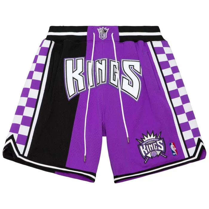 Mitchell and Ness Just Don Hardwood Classics Shorts Sacramento Kings Men Shorts
