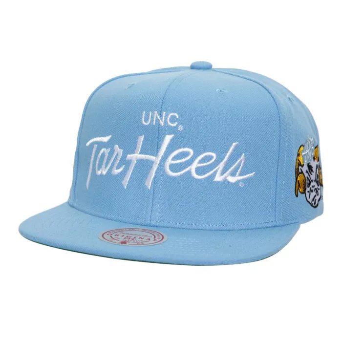 Mitchell and Ness Just Don Team Snapback V University Of North Carolina Men Hats and Headwear Mitchell and Ness Just Don Team Snapback V University Of North Carolina Men Hats and Headwear