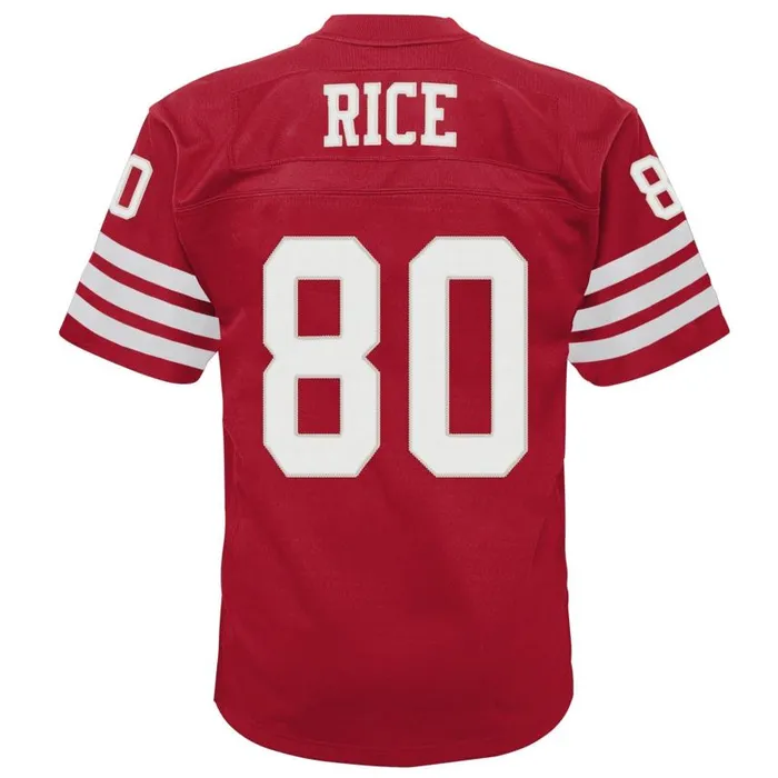 Mitchell and Ness Legacy Jersey San Francisco 49ers 1990 Jerry Rice Kids Jerseys Mitchell and Ness Legacy Jersey San Francisco 49ers 1990 Jerry Rice Kids Jerseys