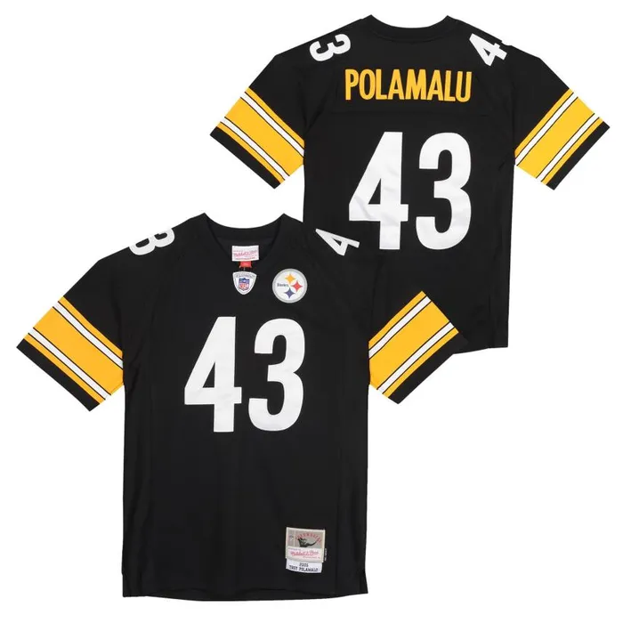 Mitchell and Ness Legacy Retired Player Troy Polamalu Pittsburgh Steelers Jersey MenKids Jerseys Mitchell and Ness Legacy Retired Player Troy Polamalu Pittsburgh Steelers Jersey MenKids Jerseys