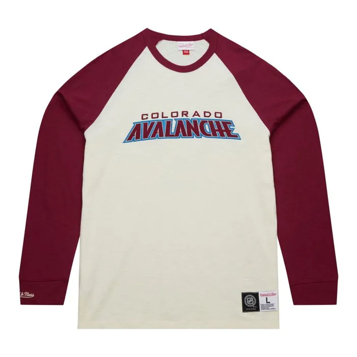 Mitchell and Ness Legendary Slub LS Current Logo Colorado Avalanche Men TShirts and Tops Mitchell and Ness Legendary Slub LS Current Logo Colorado Avalanche Men TShirts and Tops