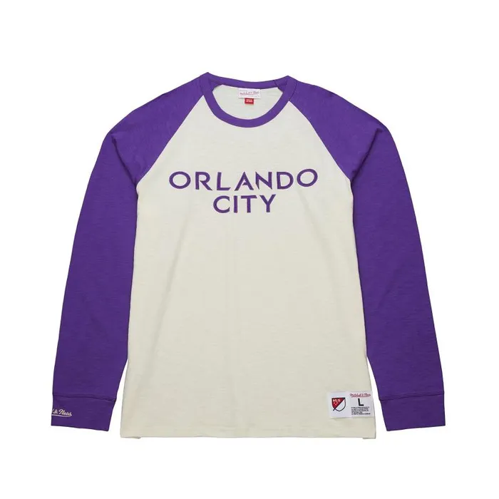 Mitchell and Ness Legendary Slub LS Current Logo Orlando City SC Men TShirts and Tops Mitchell and Ness Legendary Slub LS Current Logo Orlando City SC Men TShirts and Tops