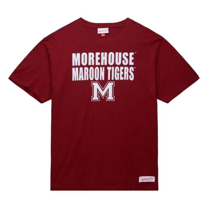 Mitchell and Ness Legendary Slub SS Tee Morehouse College Men TShirts and Tops Mitchell and Ness Legendary Slub SS Tee Morehouse College Men TShirts and Tops