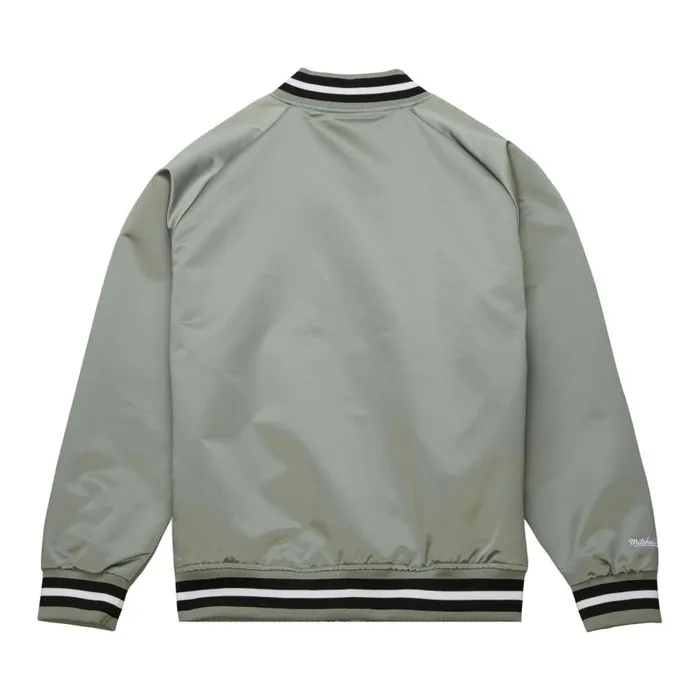 Mitchell and Ness Lightweight Satin Jacket Current Logo Los Angeles Kings Men Jackets and Outerwear Mitchell and Ness Lightweight Satin Jacket Current Logo Los Angeles Kings Men Jackets and Outerwear