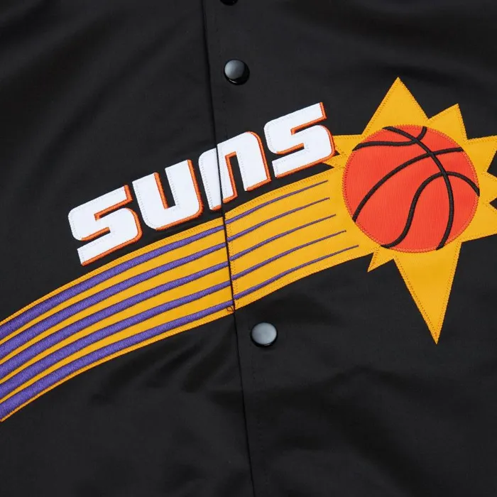 Mitchell and Ness Lightweight Satin Jacket Phoenix Suns Men Jackets and Outerwear Mitchell and Ness Lightweight Satin Jacket Phoenix Suns Men Jackets and Outerwear