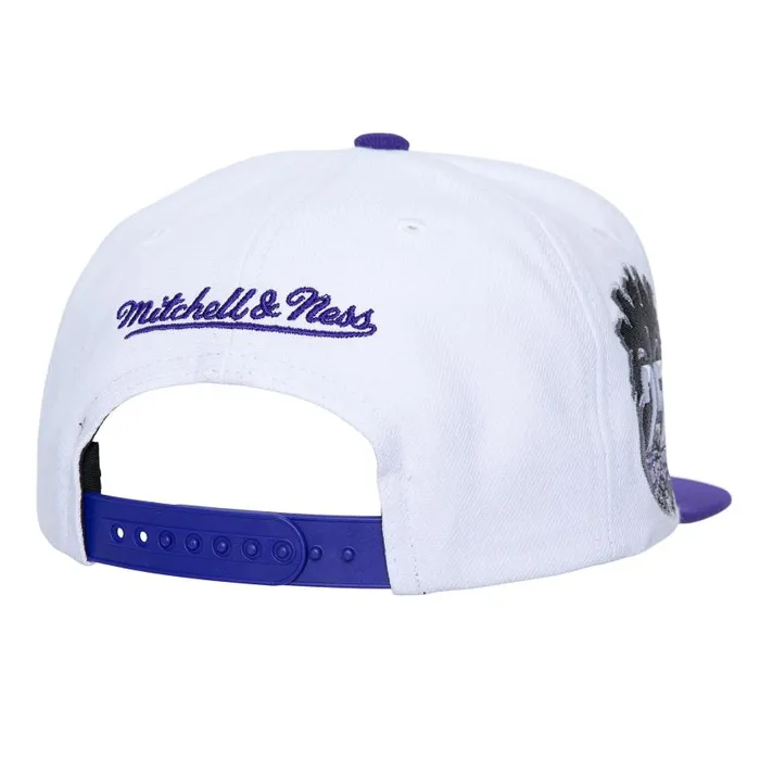 Mitchell and Ness Logo Shine Snapback HWC Sacramento Kings Men Hats and Headwear Mitchell and Ness Logo Shine Snapback HWC Sacramento Kings Men Hats and Headwear